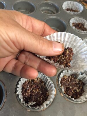 Brownie Crust Cupcake